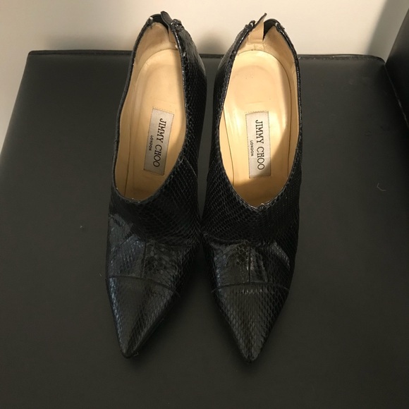 Jimmy Choo Python Bootiea - Picture 4 of 7